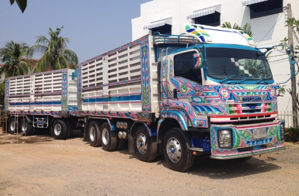 รถเจ้าของฝากขาย รถพ่วง DECA 360 ปี 54 รุ่น Super Value ดัมพ์แม่ลูกคอกเกษตร รุ่นกระจกมองข้างยื่นแล้ว