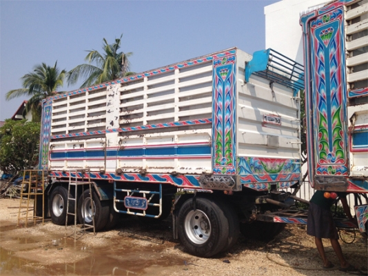 รถเจ้าของฝากขาย รถพ่วง DECA 360 ปี 54 รุ่น Super Value ดัมพ์แม่ลูกคอกเกษตร รุ่นกระจกมองข้างยื่นแล้ว