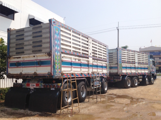 รถเจ้าของฝากขาย รถพ่วง DECA 360 ปี 54 รุ่น Super Value ดัมพ์แม่ลูกคอกเกษตร รุ่นกระจกมองข้างยื่นแล้ว