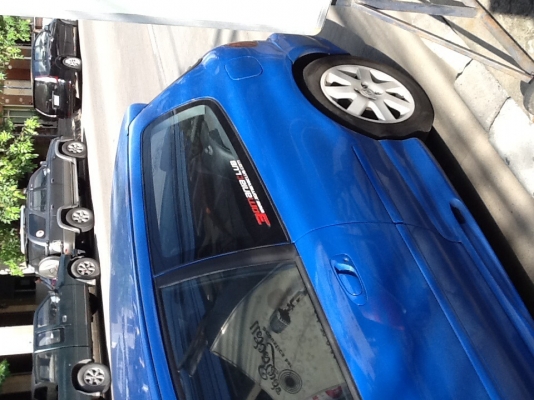 ขาย honda 3 door.  สีฟ้า