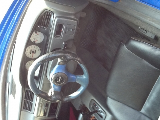 ขาย honda 3 door.  สีฟ้า