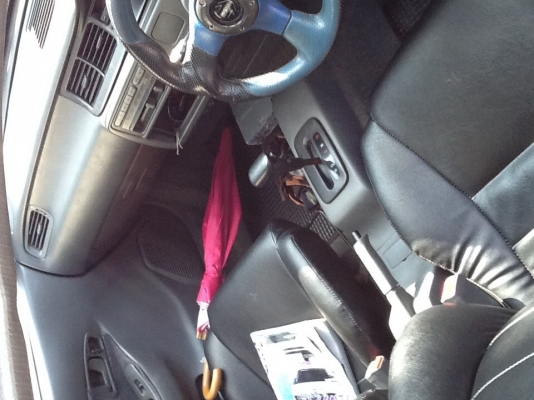 ขาย honda 3 door.  สีฟ้า