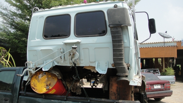 หัวรถ ISUZU ROCKY หัวนอกตาหวาน เดิมๆบางๆ ไม่ผุ ขาดีดหน้า ขาหลัง ของครบ ยกใส่รถวิ่งได้เลย