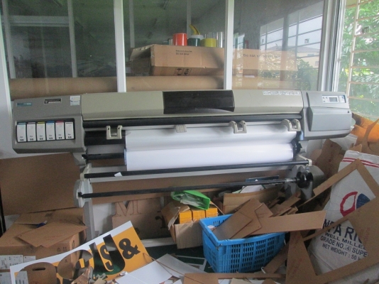ขายซากเครื่องพิมพ์ Inkjet ขนาดใหญ่ เพื่อถอดแยกอะไหล่ จำนวน 5 ตัว ด่วน 087-8301113