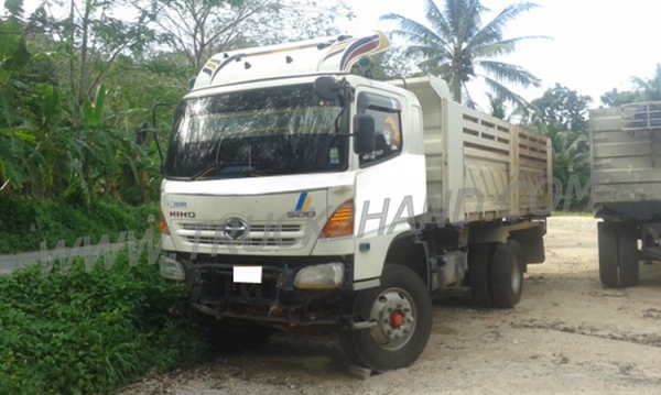 HINO 10 ล้อ ดัมพ์ EURO 3 ปีจดทะเบียน 2554 สภาพสวยพร้อมใช้งาน