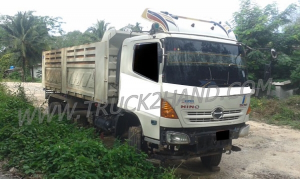 HINO 10 ล้อ ดัมพ์ EURO 3 ปีจดทะเบียน 2554 สภาพสวยพร้อมใช้งาน