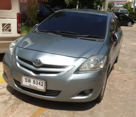 รถบ้านToyota vios1.5 VVTi รุ่นGท๊อปปี2008+LPGถังโดนัท+DVD+ภาษี58