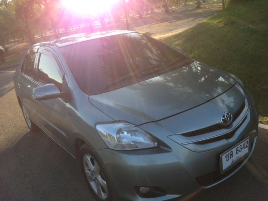 รถบ้านToyota vios1.5 VVTi รุ่นGท๊อปปี2008+LPGถังโดนัท+DVD+ภาษี58