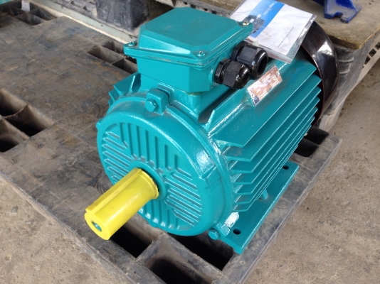 ขายมอเตอร์ Brooks 10 HP. 1450 RPM. 380 V ของใหม่ ไม่เคยใช้งาน