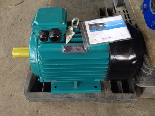 ขายมอเตอร์ Brooks 10 HP. 1450 RPM. 380 V ของใหม่ ไม่เคยใช้งาน