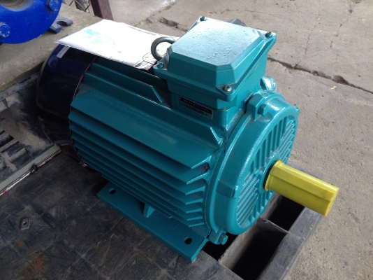 ขายมอเตอร์ Brooks 10 HP. 1450 RPM. 380 V ของใหม่ ไม่เคยใช้งาน