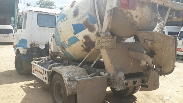 รถโม่ปูน HINO FD โม่ตรง คายาบ้า สภาพรวมสวย เครืองแห้งไม่มีไอ รถใช้งานได้ทันที พวงมาลัยเพาเวอร์ ขับกลับไปใช้งานได้เลย