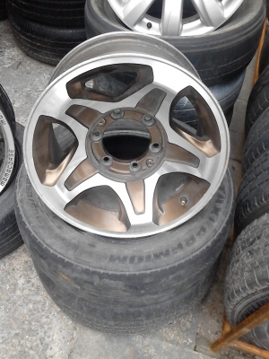แม๊ก 4 WD 15X7.5 ขอบ 15 GERMAN TECH JRD  4 วง TEL.081-427-3941