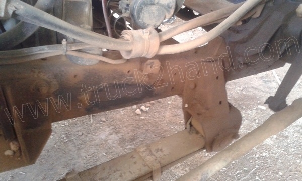 รถบรรทุก 6 ล้อ NISSAN เปลี่ยนหัวเป็น ISUZU รถดั้มพ์ติดเครน รถบรรทุก 6 ล้อ NISSAN เปลี่ยนหัวเป็น ISUZU รถดั้มพ์ติดเครน