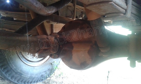 รถบรรทุก 6 ล้อ NISSAN เปลี่ยนหัวเป็น ISUZU รถดั้มพ์ติดเครน รถบรรทุก 6 ล้อ NISSAN เปลี่ยนหัวเป็น ISUZU รถดั้มพ์ติดเครน