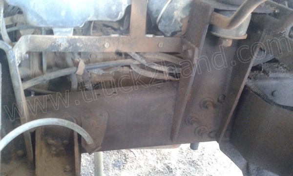 รถบรรทุก 6 ล้อ NISSAN เปลี่ยนหัวเป็น ISUZU รถดั้มพ์ติดเครน รถบรรทุก 6 ล้อ NISSAN เปลี่ยนหัวเป็น ISUZU รถดั้มพ์ติดเครน