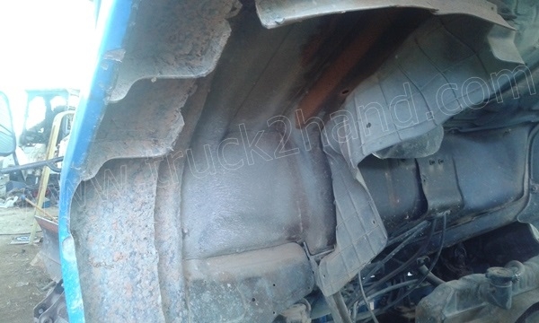 รถบรรทุก 6 ล้อ NISSAN เปลี่ยนหัวเป็น ISUZU รถดั้มพ์ติดเครน รถบรรทุก 6 ล้อ NISSAN เปลี่ยนหัวเป็น ISUZU รถดั้มพ์ติดเครน