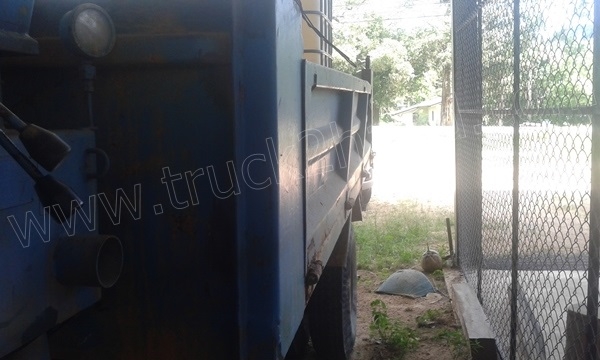 รถบรรทุก 6 ล้อ NISSAN เปลี่ยนหัวเป็น ISUZU รถดั้มพ์ติดเครน รถบรรทุก 6 ล้อ NISSAN เปลี่ยนหัวเป็น ISUZU รถดั้มพ์ติดเครน