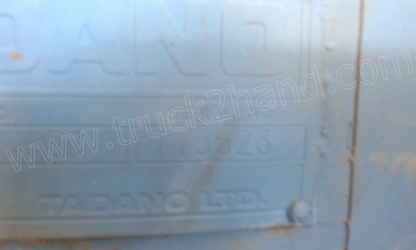 รถบรรทุก 6 ล้อ NISSAN เปลี่ยนหัวเป็น ISUZU รถดั้มพ์ติดเครน รถบรรทุก 6 ล้อ NISSAN เปลี่ยนหัวเป็น ISUZU รถดั้มพ์ติดเครน