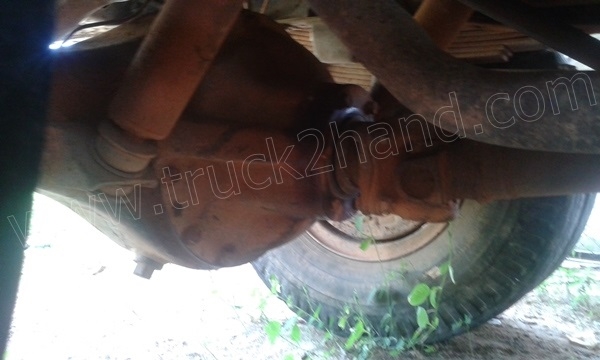 รถบรรทุก 6 ล้อ NISSAN เปลี่ยนหัวเป็น ISUZU รถดั้มพ์ติดเครน รถบรรทุก 6 ล้อ NISSAN เปลี่ยนหัวเป็น ISUZU รถดั้มพ์ติดเครน