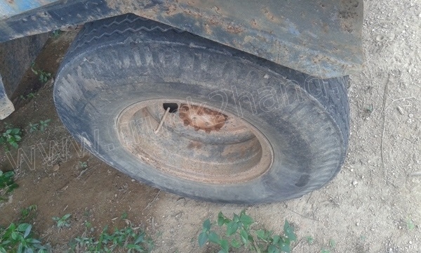 รถบรรทุก 6 ล้อ NISSAN เปลี่ยนหัวเป็น ISUZU รถดั้มพ์ติดเครน รถบรรทุก 6 ล้อ NISSAN เปลี่ยนหัวเป็น ISUZU รถดั้มพ์ติดเครน