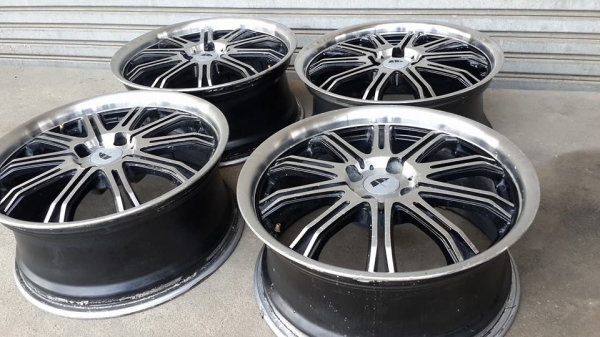 VIP ขอบ 17 4รู100 กว้าง 7.5 ออฟ 42 ครบชุด 4วง