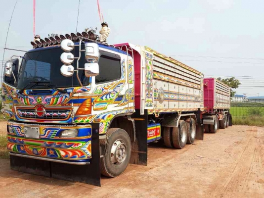 ขายรถพ่วง 22 ล้อ 2 เพลา แม่-ลูก กระบะเนียมดั้ม HINO 344 ปี.53 ปรายปี รถสวย จัดแน้นได้ ราคาย้อมๆ สนใจโทร ขายรถพ่วง 22 ล้อ 2 เพลา แม่-ลูก กระบะเนียมดั้ม HINO 344 ปี.53 ปรายปี รถสวย จัดแน้นได้ ราคาย้อมๆ สนใจโทร