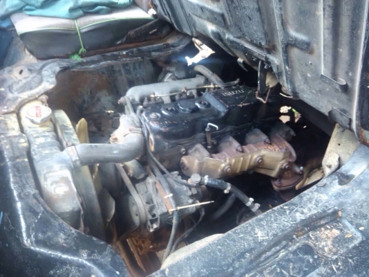 KS เครื่อง4BE1ฝาดำสภาพพร้อมใช้งานขายด่านๆ