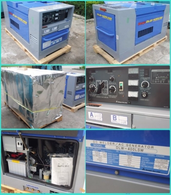 DLW-400LSW เครื่องเชื่อม ปั่นไฟ Brand New Denyo T.กุ้ง:0813062283
