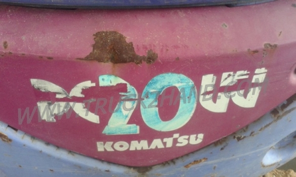 รถแบคโฮ KOMATSU PC 20