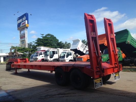 ขายหางโรลเบสครับ 2 เพลาพร้อมทะเบียน ยาว 12.50 เมตร พื้นที่บรรทุกยาว 9.50 เมตร กว้าง 2.50 เมตร เก็บงานใหม่หมด สีใหม่ ยางใหม่