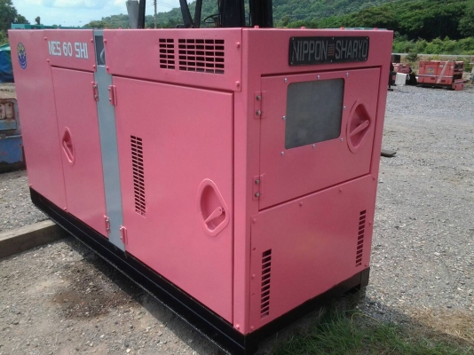 ขายเครื่องปั่นไฟ Nippon Sharyo 60 Kva