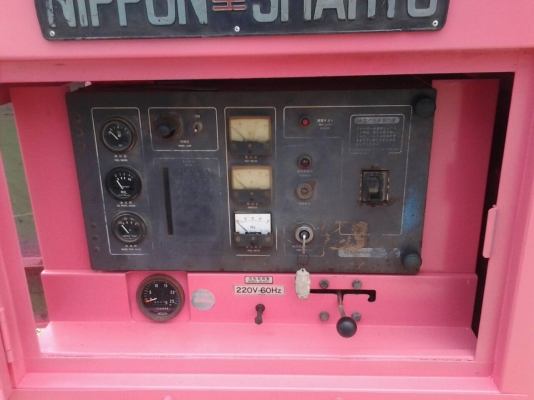 ขายเครื่องปั่นไฟ Nippon Sharyo 60 Kva