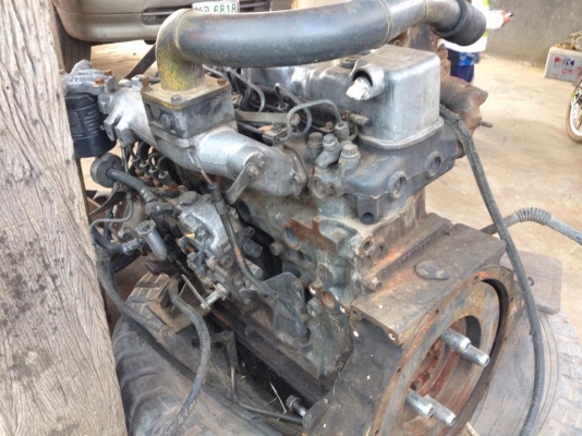 ขายด่วน!!!! เครื่องรถแบคโฮ Mitsubishi 4D31 Turbo