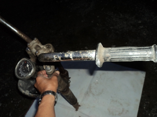 โช๊ค+แผงคอ+แฮนด์+ชุดไมล์ K-125 โทร.081-005-8785