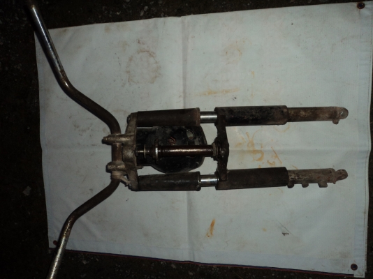 โช๊ค+แผงคอ+แฮนด์+ชุดไมล์ K-125 โทร.081-005-8785