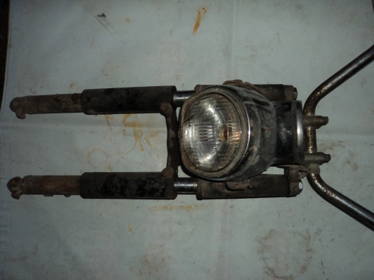 โช๊ค+แผงคอ+แฮนด์+ชุดไมล์ K-125 โทร.081-005-8785