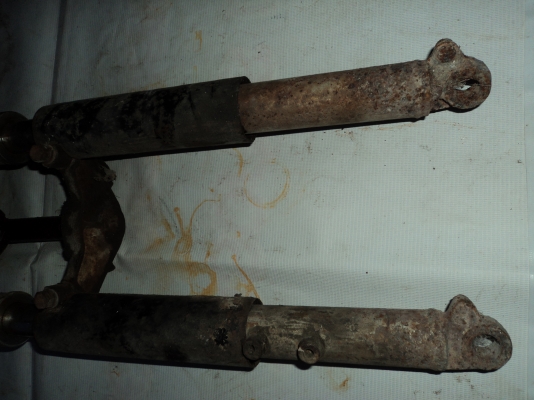 โช๊ค+แผงคอ+แฮนด์+ชุดไมล์ K-125 โทร.081-005-8785