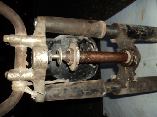 โช๊ค+แผงคอ+แฮนด์+ชุดไมล์ K-125 โทร.081-005-8785