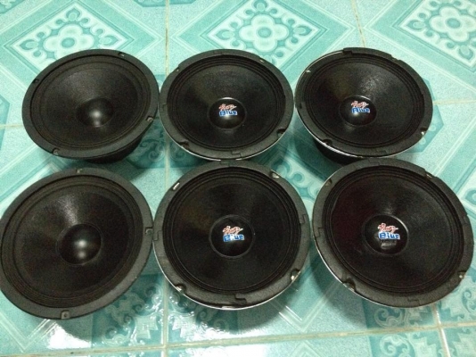 ลำโพงเสียงกลาง6.5นิ้ว มือสองเสียงดีตามแบรนด์ เดิมๆไม่เคยซ่อม คู่ละ 950 บาท