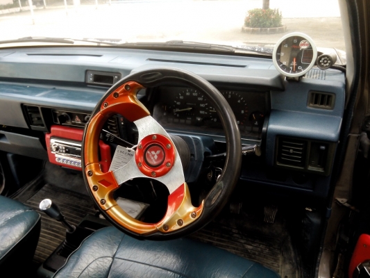 ขายแล้ว ขอบคุณครับ **กะบะสวยพร้อมใช้ สีสวย ไม่ผุ แม็ก17 เครื่องเสียงพร้อม น่าใช้งาน