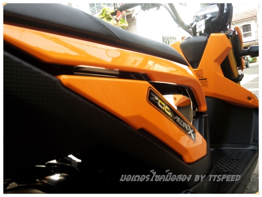 ขาย Zoomer-x สีส้มดำ จดปลายปี 56 ไมล์ห้าพันโล ขาย Zoomer-x สีส้มดำ จดปลายปี 56 ไมล์ห้าพันโล