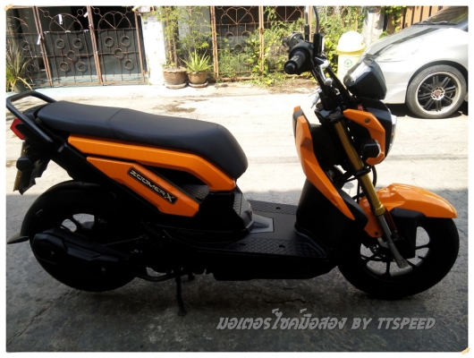 ขาย Zoomer-x สีส้มดำ จดปลายปี 56 ไมล์ห้าพันโล ขาย Zoomer-x สีส้มดำ จดปลายปี 56 ไมล์ห้าพันโล