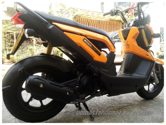 ขาย Zoomer-x สีส้มดำ จดปลายปี 56 ไมล์ห้าพันโล ขาย Zoomer-x สีส้มดำ จดปลายปี 56 ไมล์ห้าพันโล