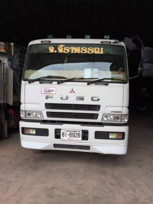 ขายรถบรรทุกสิบล้อพ่วงMITSUBISHI FUSO380 แรงม้า