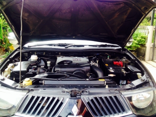 รถสวยมาก MITSUBISHI TRITUN PLUS  4 DOOR 2.5 CC  เกียรธรรมดา  ปี 2008  สีดำ