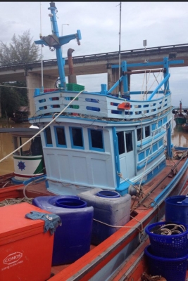 ขายเรือประมง โทร089-7303596 ราคา 650,000 บาท