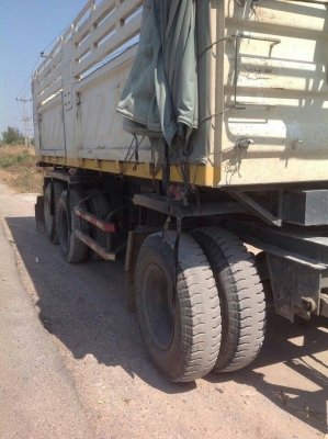 ขายรถบรรทุกพ่วงดัมพ์ HINO S500 เครื่อง 380 แรง ปี 53 กระบะดัมพ์สามมิตร ลูก 3 เพลาแท้ยาว 6.50 เมตร