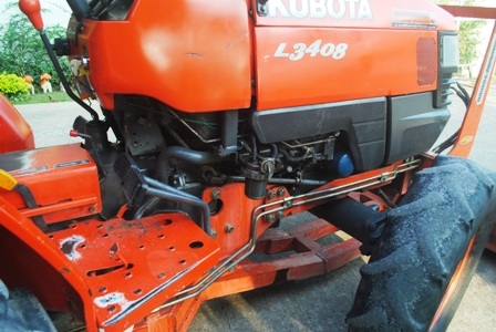 ขายรถไถ Kubota L 3408 (4WD) พร้อมมีดดันหน้า สภาพพร้อมใช้งานครับ