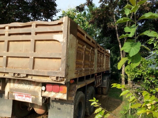 ขายหางเซมิดัมพ์อู่เสรีชัย 2 เพลา ยาว 8.30 เมตร ทะเบียนพร้อม